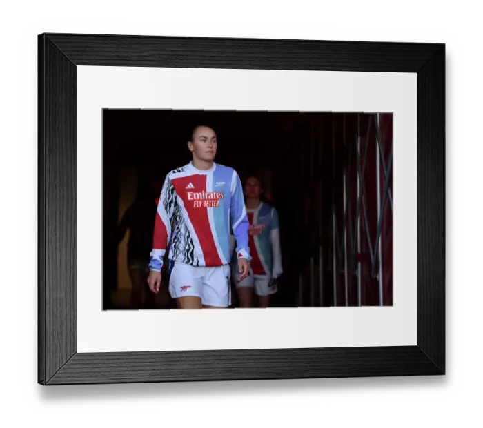 Framed Print : Arsenal FC v Liverpool FC - Barclays Women's Super League Arsenal FC v Liverpool FC - Barclays Women's Super League