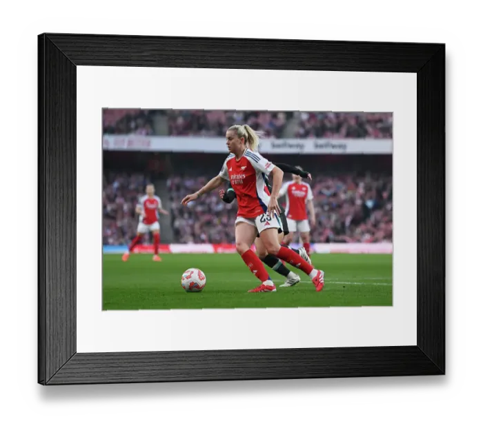 Framed Print : Arsenal FC v Liverpool FC - Barclays Women's Super League Arsenal FC v Liverpool FC - Barclays Women's Super League