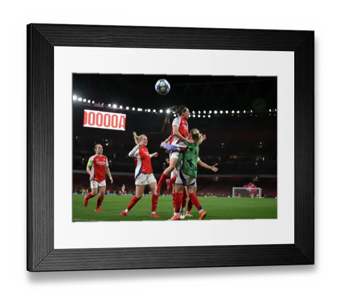 Framed Print : Arsenal FC v Real Madrid CF - UEFA Women's Champions League Quarter Finals Second Leg Arsenal FC v Real Madrid CF - UEFA Women's Champions League Quarter Finals Second Leg Framed Print : Arsenal FC v Real Madrid CF - UEFA Women's Champions League Quarter Finals Second Leg Arsenal FC v Real Madrid CF - UEFA Women's Champions League Quarter Finals Second Leg