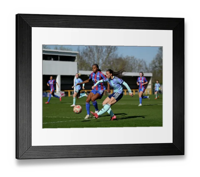 Framed Print : Crystal Palace v Arsenal FC - Barclays Women's Super League Crystal Palace v Arsenal FC - Barclays Women's Super League