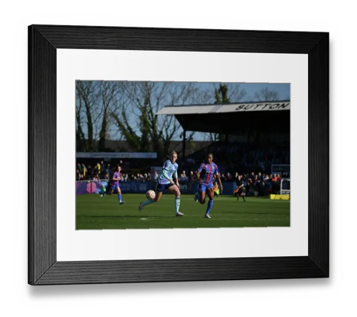 Framed Print : Crystal Palace v Arsenal FC - Barclays Women's Super League Crystal Palace v Arsenal FC - Barclays Women's Super League