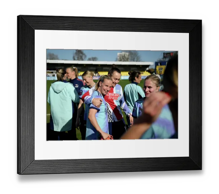 Framed Print : Crystal Palace v Arsenal FC - Barclays Women's Super League Crystal Palace v Arsenal FC - Barclays Women's Super League