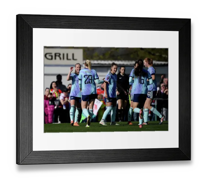 Framed Print : Crystal Palace v Arsenal FC - Barclays Women's Super League Crystal Palace v Arsenal FC - Barclays Women's Super League