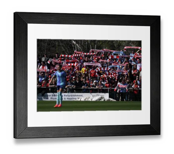 Framed Print : Crystal Palace v Arsenal FC - Barclays Women's Super League Crystal Palace v Arsenal FC - Barclays Women's Super League