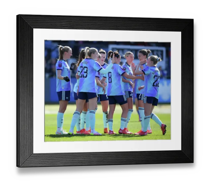 Framed Print : Crystal Palace v Arsenal FC - Barclays Women's Super League Crystal Palace v Arsenal FC - Barclays Women's Super League