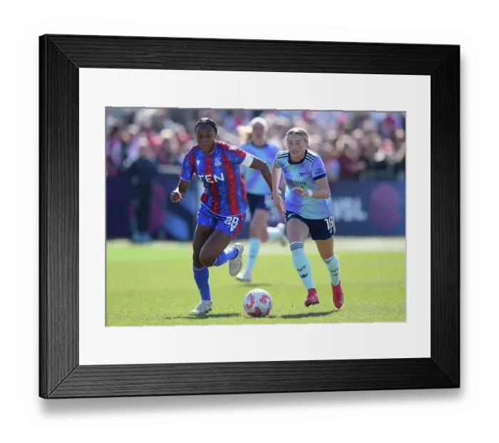Framed Print : Crystal Palace v Arsenal FC - Barclays Women's Super League Crystal Palace v Arsenal FC - Barclays Women's Super League