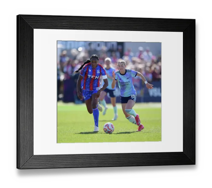 Framed Print : Crystal Palace v Arsenal FC - Barclays Women's Super League Crystal Palace v Arsenal FC - Barclays Women's Super League