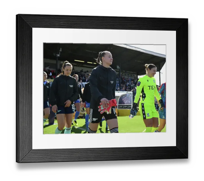Framed Print : Crystal Palace v Arsenal FC - Barclays Women's Super League Crystal Palace v Arsenal FC - Barclays Women's Super League