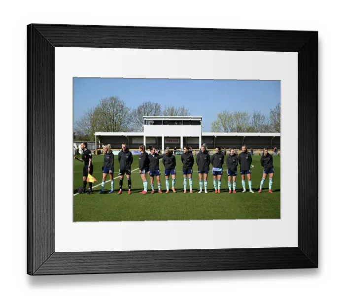 Framed Print : Crystal Palace v Arsenal FC - Barclays Women's Super League Crystal Palace v Arsenal FC - Barclays Women's Super League