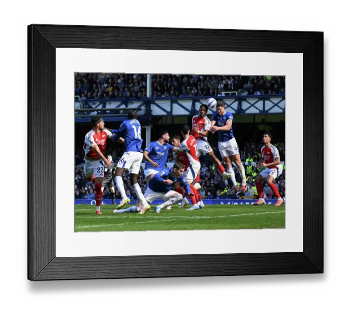 Framed Print : Everton FC v Arsenal FC - Premier League Framed Print : Everton FC v Arsenal FC - Premier League