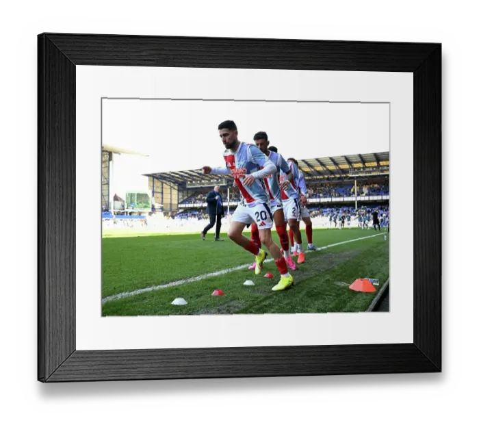 Framed Print : Everton FC v Arsenal FC - Premier League Framed Print : Everton FC v Arsenal FC - Premier League