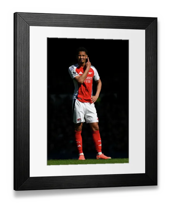 Framed Print : Everton FC v Arsenal FC - Premier League