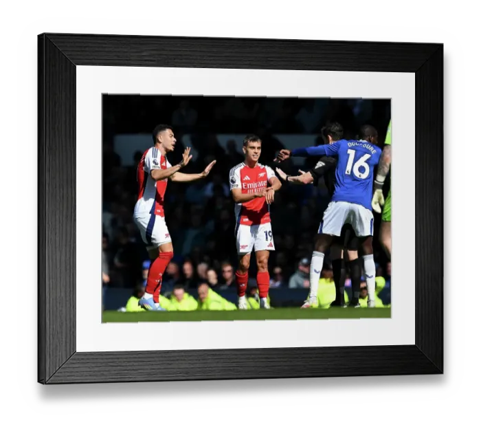 Framed Print : Everton FC v Arsenal FC - Premier League Framed Print : Everton FC v Arsenal FC - Premier League
