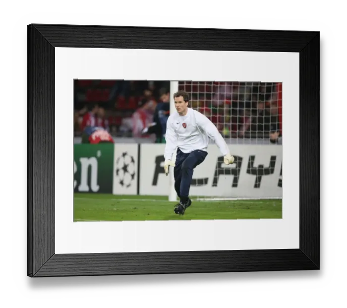 Framed Print : Jens Lehmann (Arsenal) PSV Eindhoven 1: 0 Arsenal Framed Print : Jens Lehmann (Arsenal) PSV Eindhoven 1: 0 Arsenal