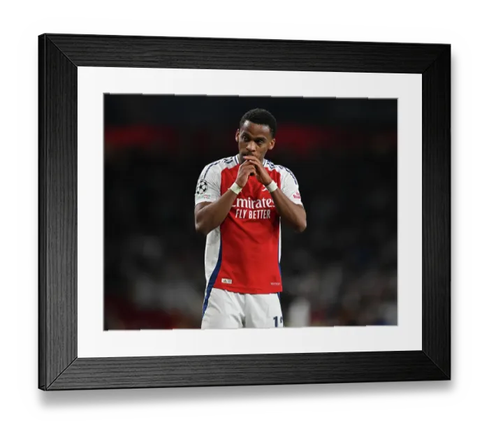 Framed Print : Arsenal FC v Real Madrid C.F. - UEFA Champions League 2024 / 25 Quarter Final First Leg Framed Print : Arsenal FC v Real Madrid C.F. - UEFA Champions League 2024 / 25 Quarter Final First Leg