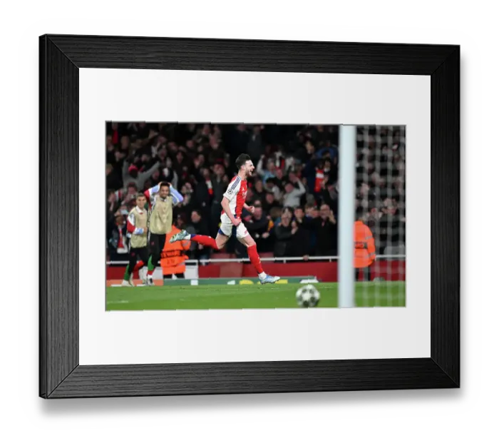 Framed Print : Arsenal FC v Real Madrid C.F. - UEFA Champions League 2024 / 25 Quarter Final First Leg Framed Print : Arsenal FC v Real Madrid C.F. - UEFA Champions League 2024 / 25 Quarter Final First Leg