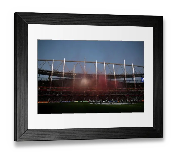 Framed Print : Arsenal FC v Real Madrid C.F. - UEFA Champions League 2024 / 25 Quarter Final First Leg Framed Print : Arsenal FC v Real Madrid C.F. - UEFA Champions League 2024 / 25 Quarter Final First Leg