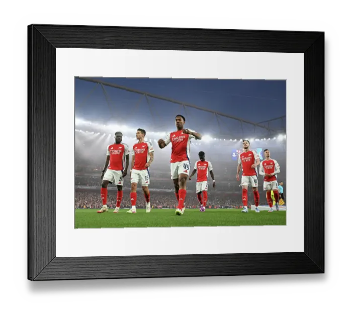 Framed Print : Arsenal FC v Real Madrid C.F. - UEFA Champions League 2024 / 25 Quarter Final First Leg Framed Print : Arsenal FC v Real Madrid C.F. - UEFA Champions League 2024 / 25 Quarter Final First Leg