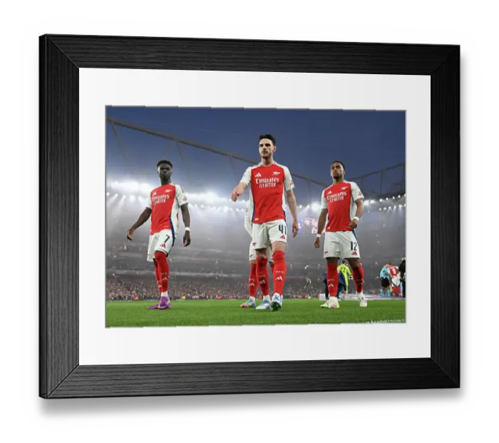 Framed Print : Arsenal FC v Real Madrid C.F. - UEFA Champions League 2024 / 25 Quarter Final First Leg Framed Print : Arsenal FC v Real Madrid C.F. - UEFA Champions League 2024 / 25 Quarter Final First Leg