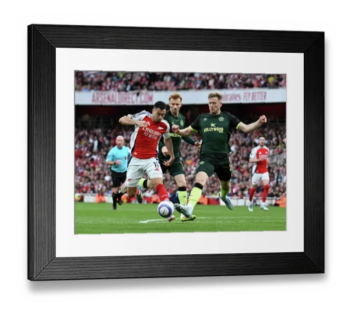 Framed Print : Arsenal FC v Brentford FC - Premier League