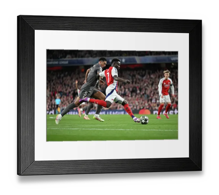 Framed Print : Arsenal FC v Real Madrid C.F. - UEFA Champions League 2024 / 25 Quarter Final First Leg Framed Print : Arsenal FC v Real Madrid C.F. - UEFA Champions League 2024 / 25 Quarter Final First Leg