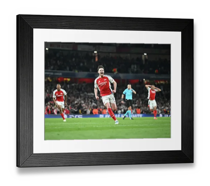 Framed Print : Arsenal FC v Real Madrid C.F. - UEFA Champions League 2024 / 25 Quarter Final First Leg Framed Print : Arsenal FC v Real Madrid C.F. - UEFA Champions League 2024 / 25 Quarter Final First Leg