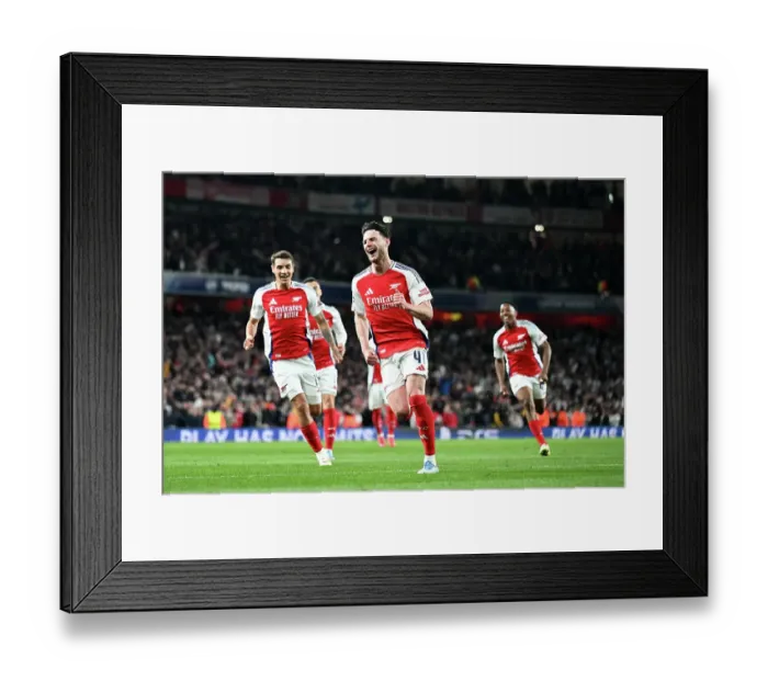 Framed Print : Arsenal FC v Real Madrid C.F. - UEFA Champions League 2024 / 25 Quarter Final First Leg Framed Print : Arsenal FC v Real Madrid C.F. - UEFA Champions League 2024 / 25 Quarter Final First Leg