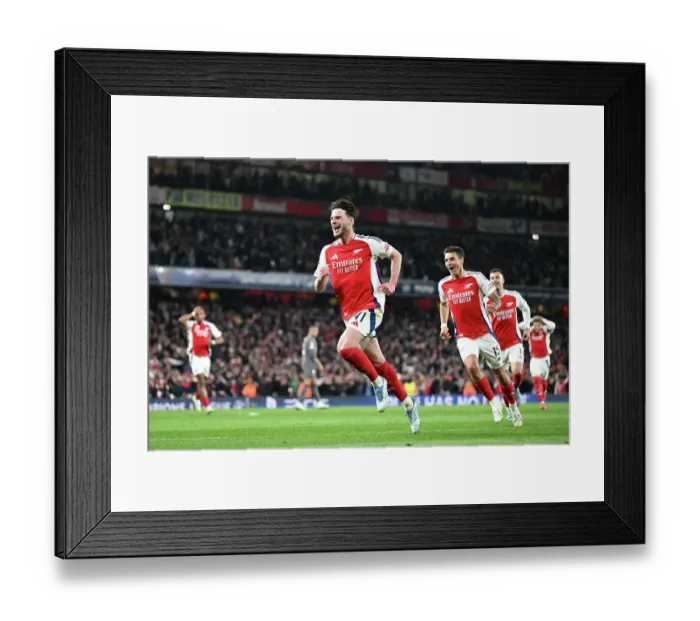 Framed Print : Arsenal FC v Real Madrid C.F. - UEFA Champions League 2024 / 25 Quarter Final First Leg Framed Print : Arsenal FC v Real Madrid C.F. - UEFA Champions League 2024 / 25 Quarter Final First Leg