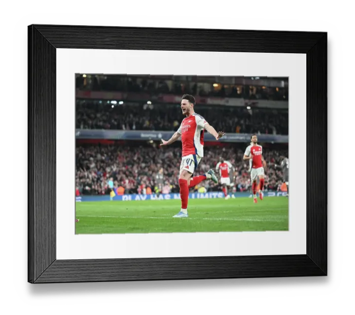 Framed Print : Arsenal FC v Real Madrid C.F. - UEFA Champions League 2024 / 25 Quarter Final First Leg Framed Print : Arsenal FC v Real Madrid C.F. - UEFA Champions League 2024 / 25 Quarter Final First Leg