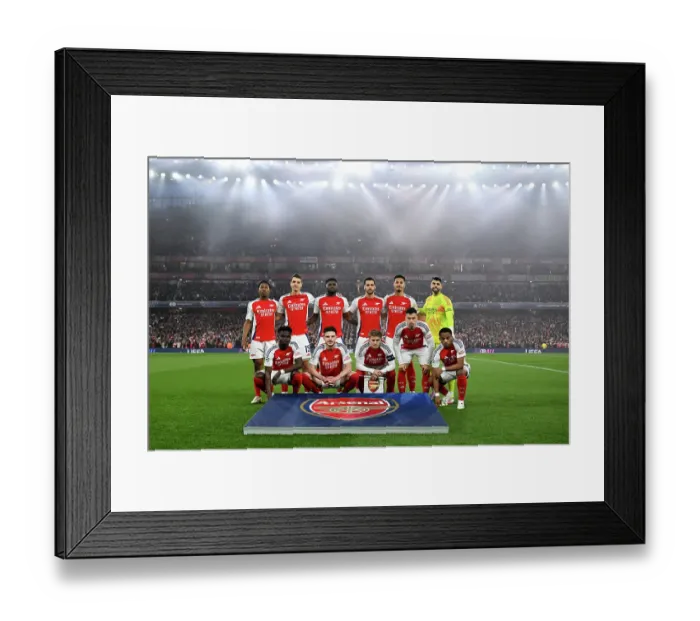 Framed Print : Arsenal FC v Real Madrid C.F. - UEFA Champions League 2024 / 25 Quarter Final First Leg Framed Print : Arsenal FC v Real Madrid C.F. - UEFA Champions League 2024 / 25 Quarter Final First Leg