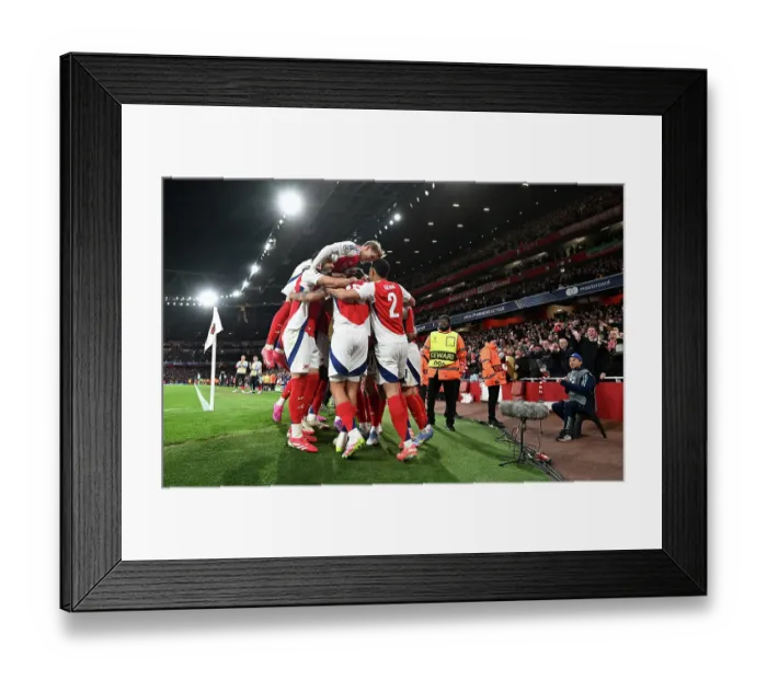 Framed Print : Arsenal FC v Real Madrid C.F. - UEFA Champions League 2024 / 25 Quarter Final First Leg Framed Print : Arsenal FC v Real Madrid C.F. - UEFA Champions League 2024 / 25 Quarter Final First Leg