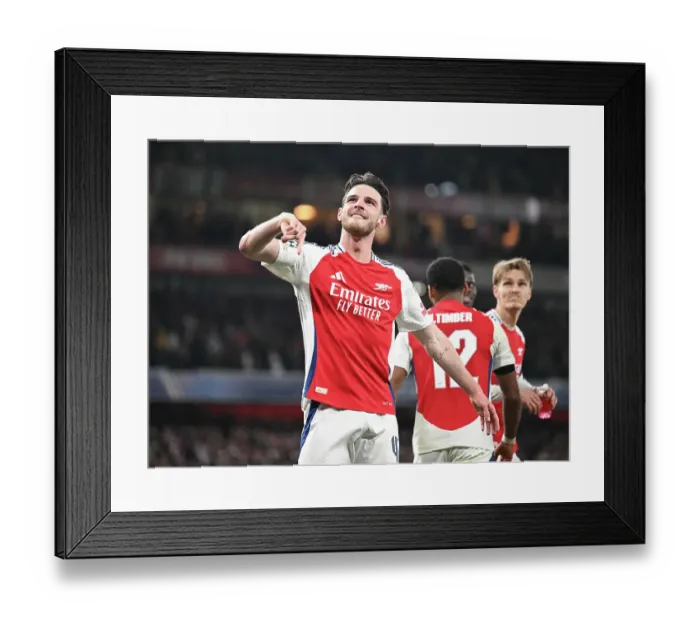 Framed Print : Arsenal FC v Real Madrid C.F. - UEFA Champions League 2024 / 25 Quarter Final First Leg Framed Print : Arsenal FC v Real Madrid C.F. - UEFA Champions League 2024 / 25 Quarter Final First Leg