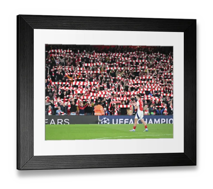 Framed Print : Arsenal FC v Real Madrid C.F. - UEFA Champions League 2024 / 25 Quarter Final First Leg Framed Print : Arsenal FC v Real Madrid C.F. - UEFA Champions League 2024 / 25 Quarter Final First Leg