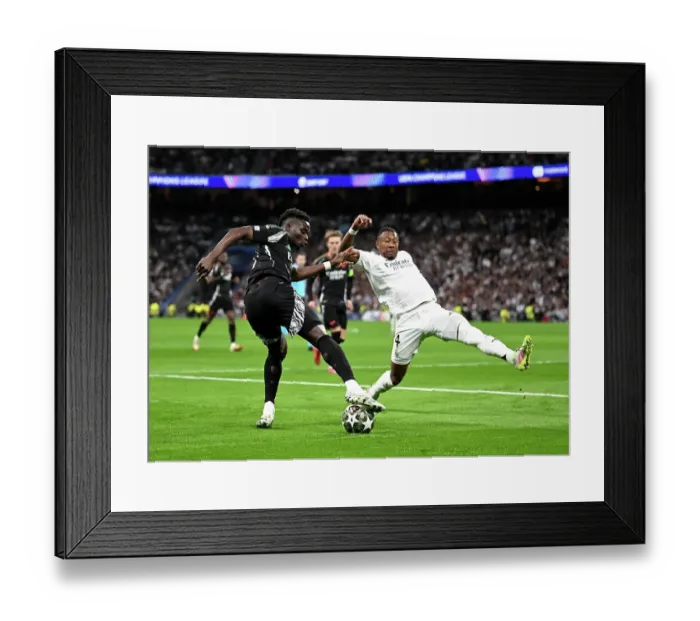 Framed Print : Real Madrid C.F. v Arsenal FC - UEFA Champions League 2024 / 25 Quarter Final Second Leg Framed Print : Real Madrid C.F. v Arsenal FC - UEFA Champions League 2024 / 25 Quarter Final Second Leg