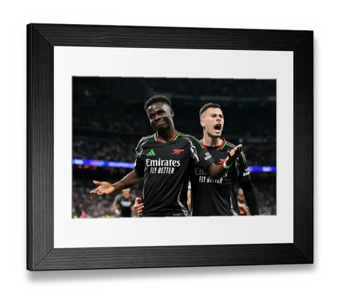 Framed Print : Real Madrid C.F. v Arsenal FC - UEFA Champions League 2024 / 25 Quarter Final Second Leg Framed Print : Real Madrid C.F. v Arsenal FC - UEFA Champions League 2024 / 25 Quarter Final Second Leg