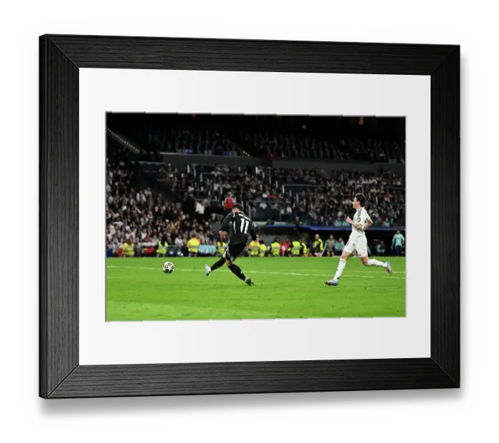 Framed Print : Real Madrid C.F. v Arsenal FC - UEFA Champions League 2024 / 25 Quarter Final Second Leg