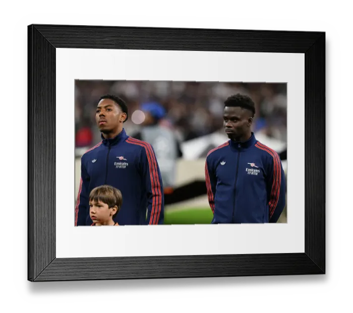 Framed Print : Real Madrid C.F. v Arsenal FC - UEFA Champions League 2024 / 25 Quarter Final Second Leg