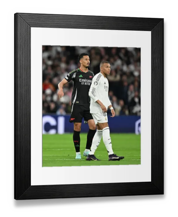 Framed Print : Real Madrid C.F. v Arsenal FC - UEFA Champions League 2024 / 25 Quarter Final Second Leg Framed Print : Real Madrid C.F. v Arsenal FC - UEFA Champions League 2024 / 25 Quarter Final Second Leg