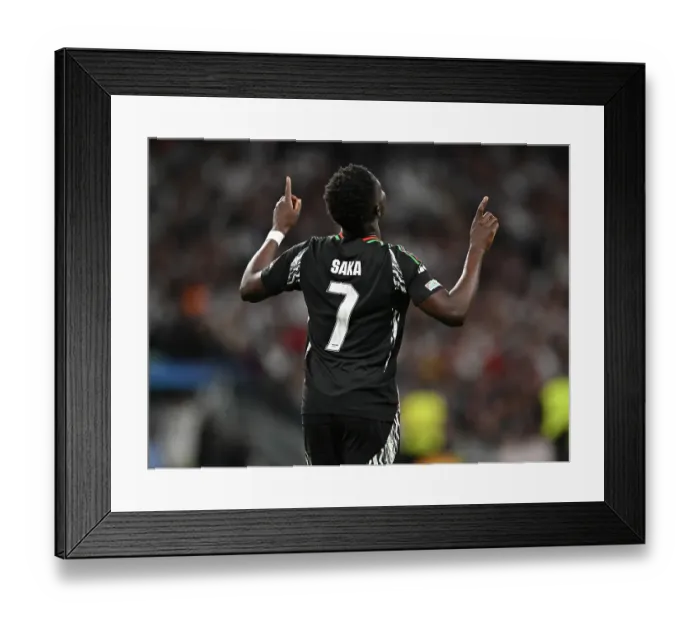 Framed Print : Real Madrid C.F. v Arsenal FC - UEFA Champions League 2024 / 25 Quarter Final Second Leg