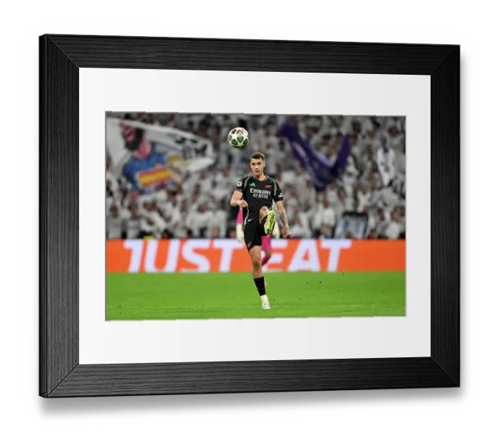 Framed Print : Real Madrid C.F. v Arsenal FC - UEFA Champions League 2024 / 25 Quarter Final Second Leg