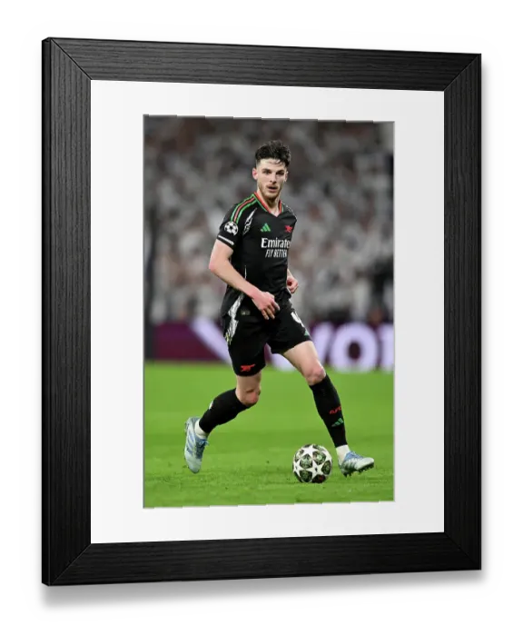 Framed Print : Real Madrid C.F. v Arsenal FC - UEFA Champions League 2024 / 25 Quarter Final Second Leg
