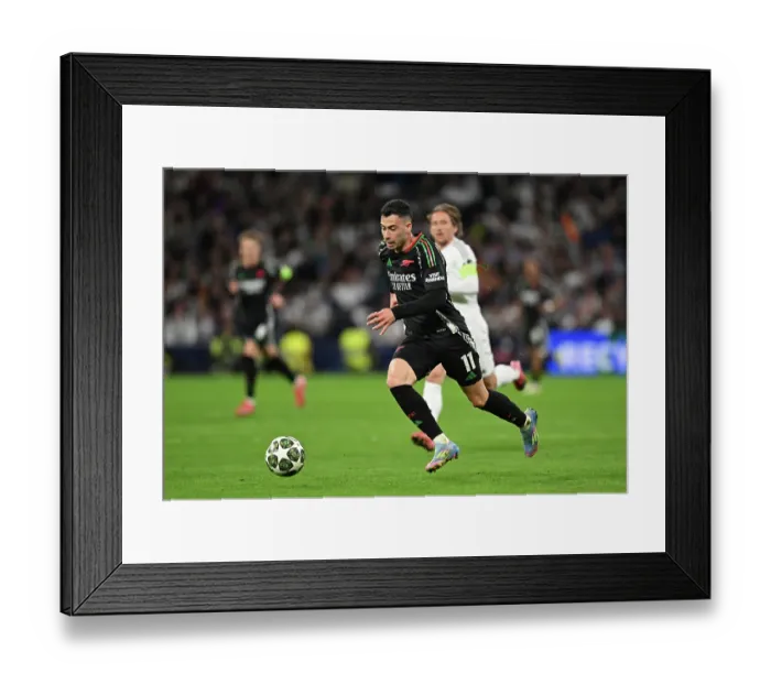 Framed Print : Real Madrid C.F. v Arsenal FC - UEFA Champions League 2024 / 25 Quarter Final Second Leg Framed Print : Real Madrid C.F. v Arsenal FC - UEFA Champions League 2024 / 25 Quarter Final Second Leg