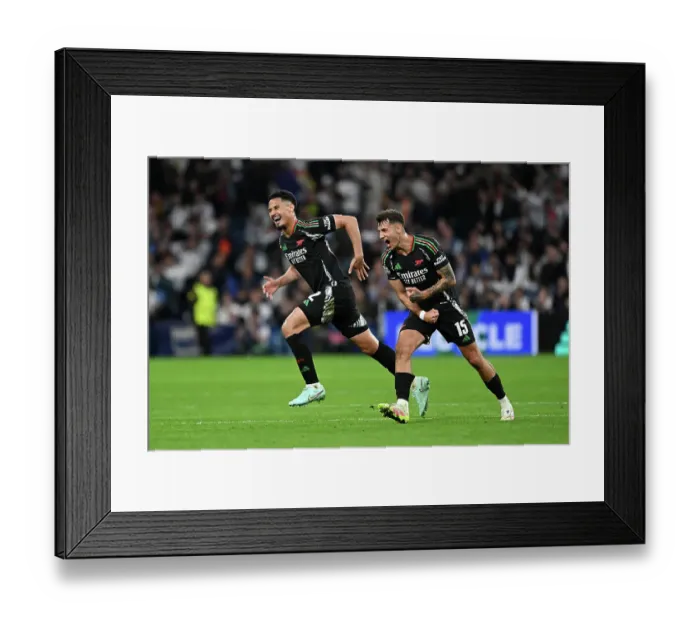 Framed Print : Real Madrid C.F. v Arsenal FC - UEFA Champions League 2024 / 25 Quarter Final Second Leg Framed Print : Real Madrid C.F. v Arsenal FC - UEFA Champions League 2024 / 25 Quarter Final Second Leg