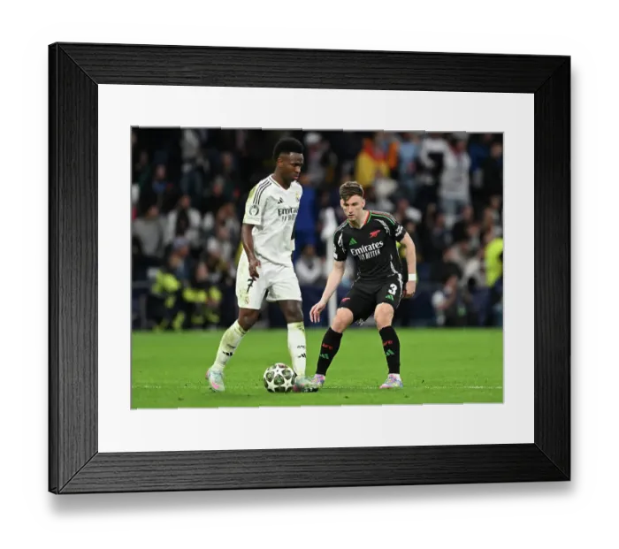 Framed Print : Real Madrid C.F. v Arsenal FC - UEFA Champions League 2024 / 25 Quarter Final Second Leg Framed Print : Real Madrid C.F. v Arsenal FC - UEFA Champions League 2024 / 25 Quarter Final Second Leg