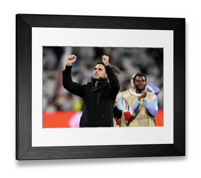 Framed Print : Real Madrid C.F. v Arsenal FC - UEFA Champions League 2024 / 25 Quarter Final Second Leg Framed Print : Real Madrid C.F. v Arsenal FC - UEFA Champions League 2024 / 25 Quarter Final Second Leg