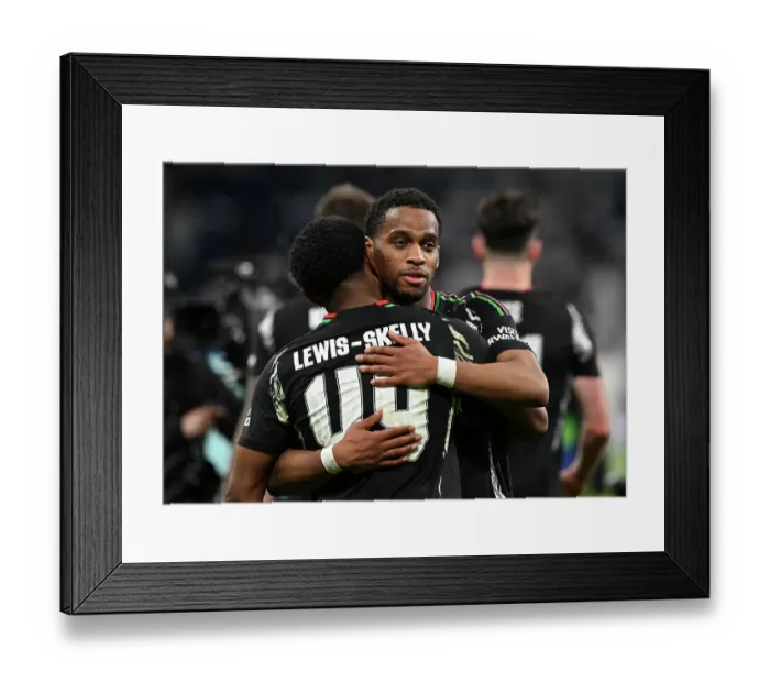 Framed Print : Real Madrid C.F. v Arsenal FC - UEFA Champions League 2024 / 25 Quarter Final Second Leg