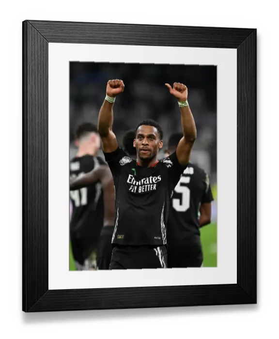 Framed Print : Real Madrid C.F. v Arsenal FC - UEFA Champions League 2024 / 25 Quarter Final Second Leg