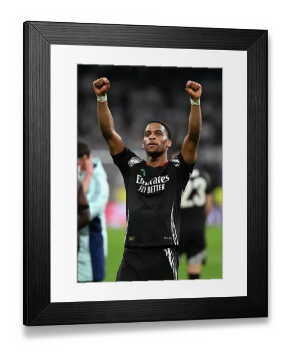 Framed Print : Real Madrid C.F. v Arsenal FC - UEFA Champions League 2024 / 25 Quarter Final Second Leg