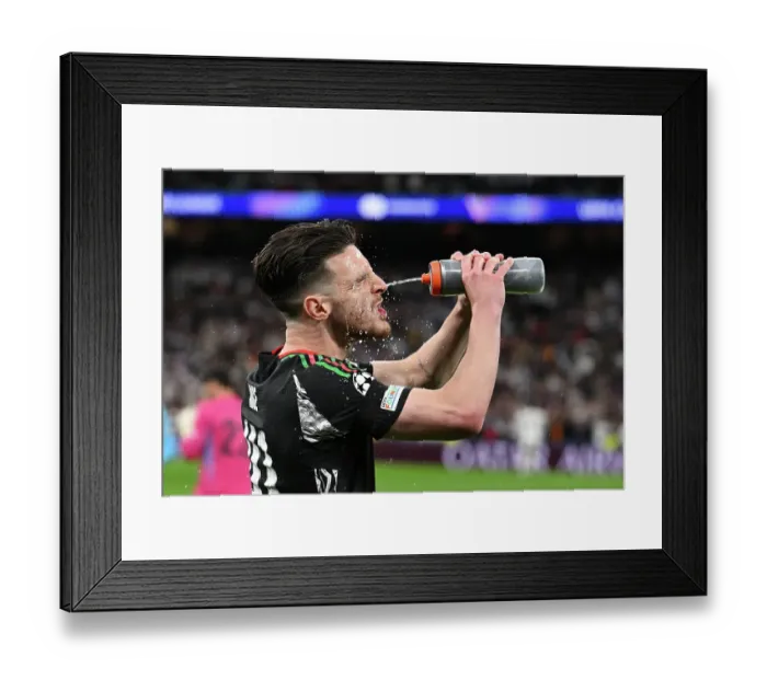Framed Print : Real Madrid C.F. v Arsenal FC - UEFA Champions League 2024 / 25 Quarter Final Second Leg