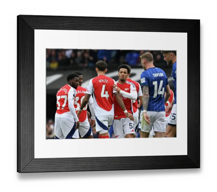 Framed Print : Ipswich Town FC v Arsenal FC - Premier League